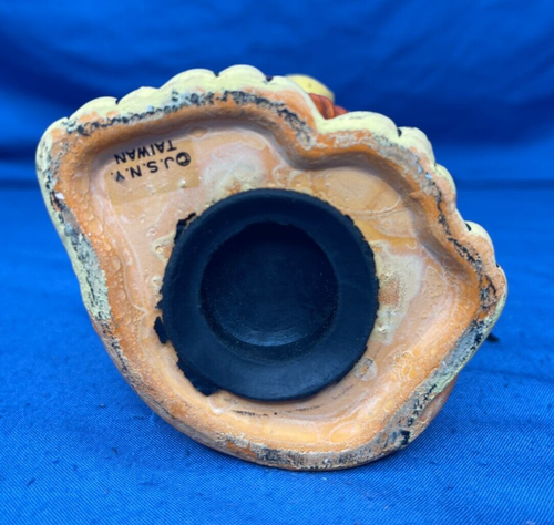 Vintage Ceramic Chalkware Lion Coin Bank J.S.N.Y. Taiwan 1970's Animal - Picture 7 of 13