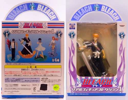 RARE BLEACH PRIZE FIGURES BANPRESTO - Ichigo Kurosaki (Reboxed)