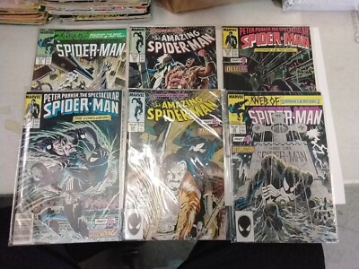 Spider-Man Kraven's Last Hunt Set 1-6 Amazing 293/294 Web 31/32 Spect 131/132  