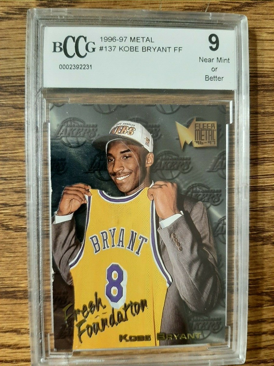 1996-97 l Kobe Bryant #137 NBAカード 1996-97 Metal Kobe Bryant #137 NBAカード