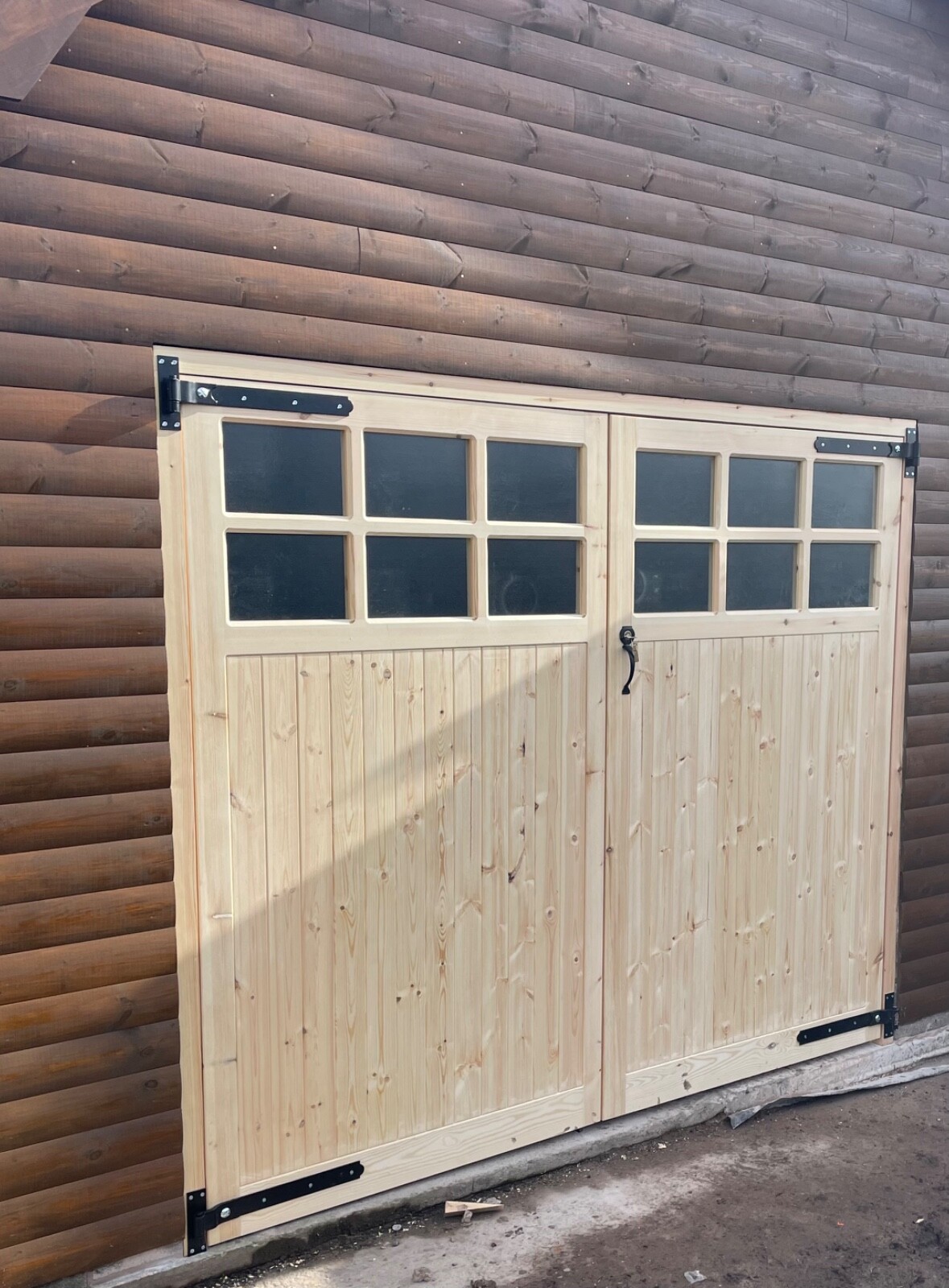 wooden Garage doors eBay