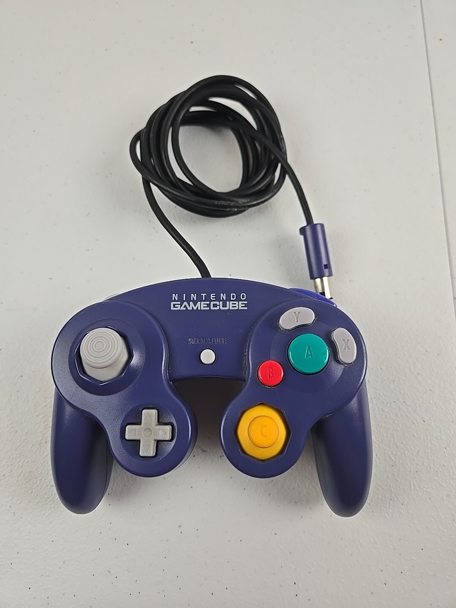 Official Nintendo GameCube Indigo Purple DOL-003 Tested | eBay