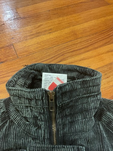 Vintage 90s Urban Equipment Kids Corduroy Double Breasted Bomber Jacket Y2K NWT - Picture 6 of 12