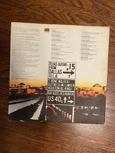 LP TEXAS GUITAR FROM DALLAS TO L.A. PROMO COPY VOLUME 3 WALKER SLIM KING HOUSTON - Picture 3 of 3