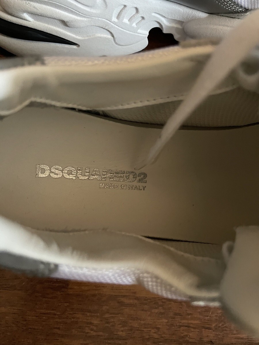 Dsquared2 Giant sneakers. New with box. Size US 8 /EU 41 | eBay