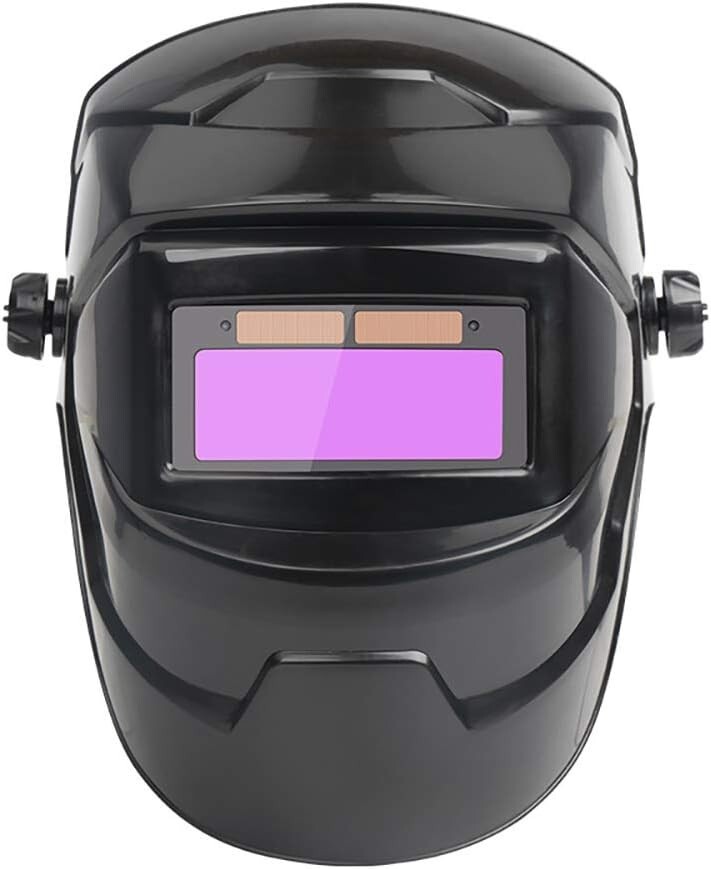 Auto-darkening welding helmet mask with protective welding goggles-image