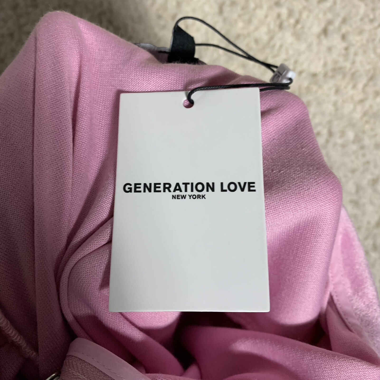 Generation Love NWT Primrose Hoodie Pink Velvet 1/2 Zip Womens 2XS Puff  Sleeve | eBay