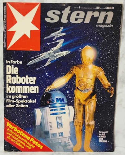 Stern Magazin Star Wars The Robits Are Coming Februar 1978 Deutsch