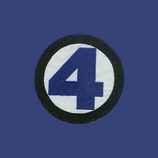 Fantastic Four Embroidered Emblem Cosplay