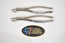SET of 2 KLS Martin Dental Surgical Extracting Forceps #88R Upper 41-088-08-07