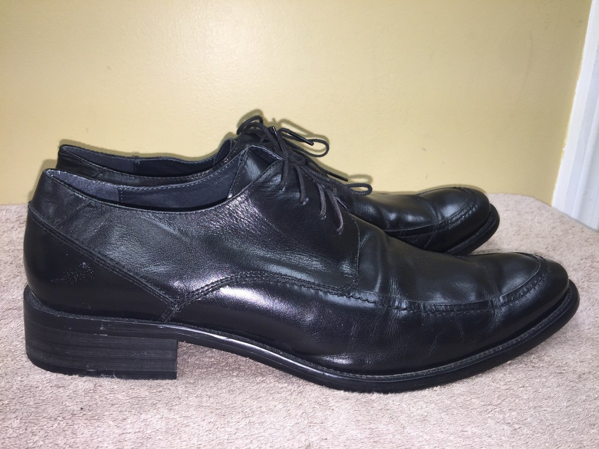 Via Spiga Black Leather Men\'s Oxfords Via spiga men main image 4