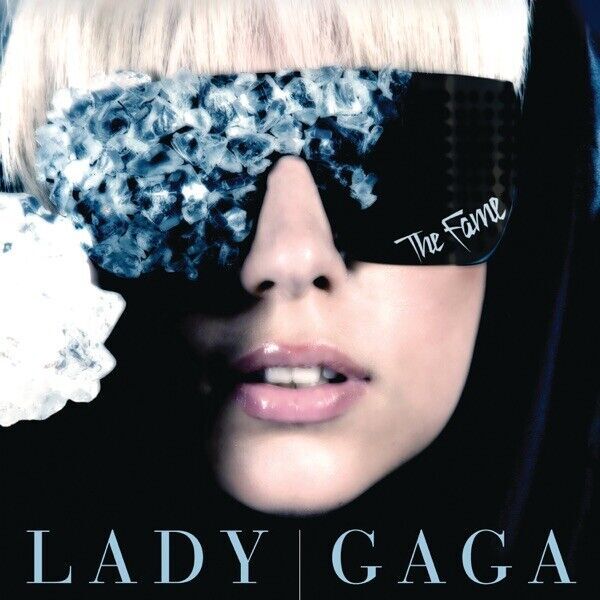 558717 Lady Gaga “The Fame” Music Album HD Cover Art 24x18 WALL