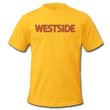 Unisex Yellow Westside Massive Gangster Rap Stains Posse Gang T-Shirt