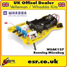 WSAK127 Running Microbug Whadda DIY Electronic Soldering Project Kit
