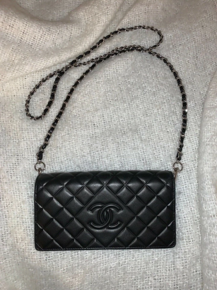 autêntica bolsa tiracolo chanel WOC - Imagem 2 de 4