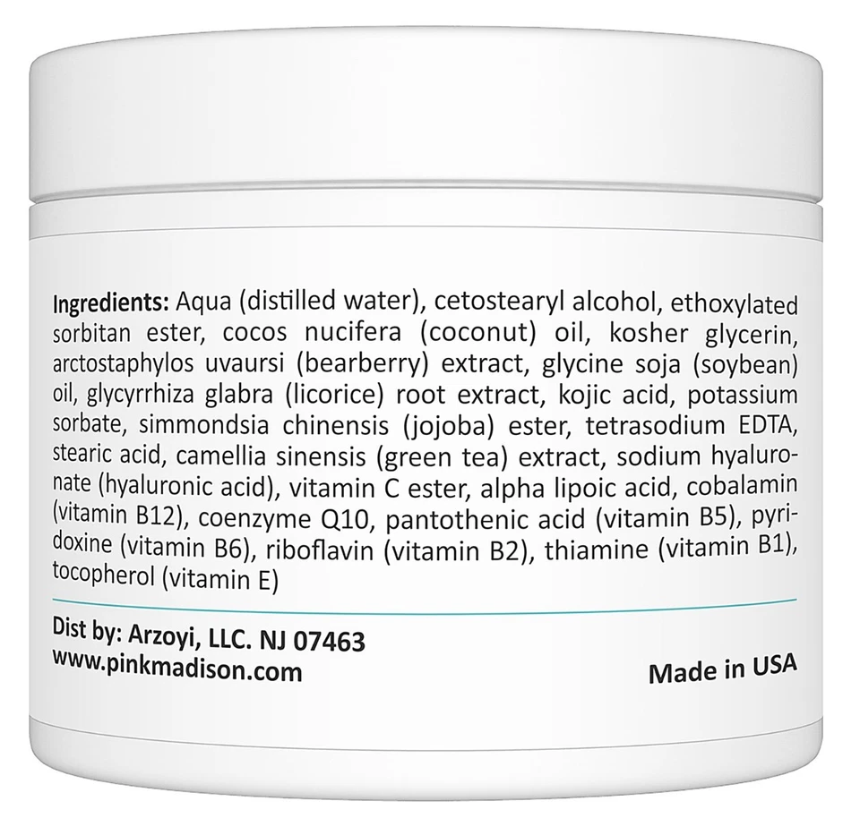 Whitening Cream Anti Aging Skin Lightening Cream Dark Spot Corrector Made in USA - Image 2 of 4