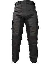 Pantaloni motociclista moto 4 stagioni anti acqua protezioni ginocchia fianchi
