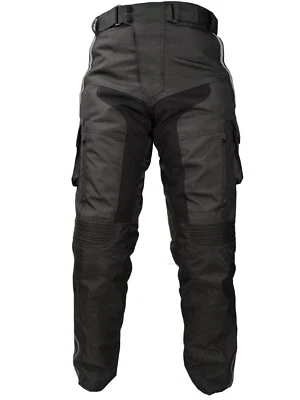 Pantalons Moto 4 Saisons Imperméables Protections Genoux Hanches WINNET Noir - Photo 1/4