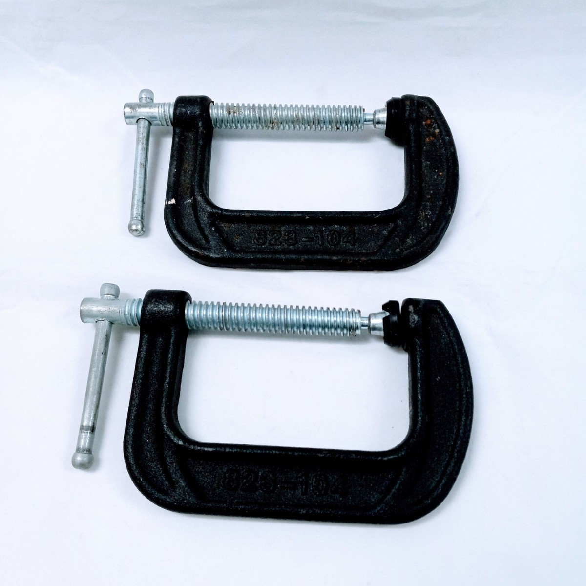 523403 Screw Clamp CF 40 – Heavy Duty Clamp With 1470 Lbs Force, Tilted Pressure Plate, 15.7" Capacity, Nickel Chrome Plated - View #12