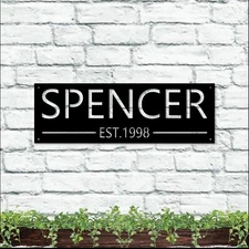 Personalized Metal Sign, Custom Metal Sign, Metal Signs Personalized, Outdoor