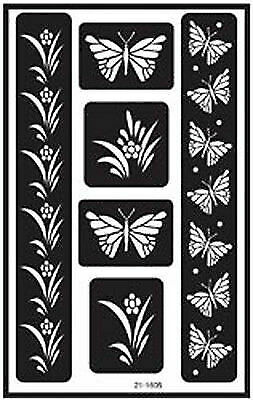 16 Sets Wildflower Stencils For Painting - 168 Piece Nature Templates For Crafts & Scrapbooking