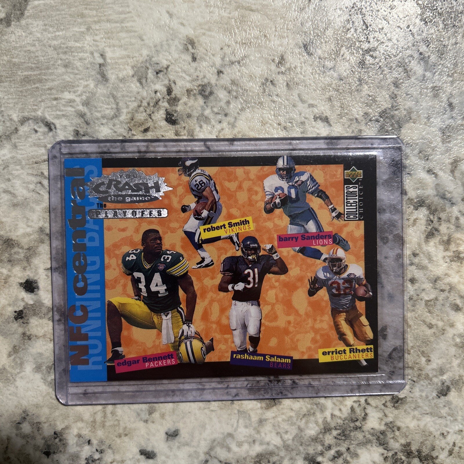 1995 you crash the game playoffs NFC Central running backs CP 17