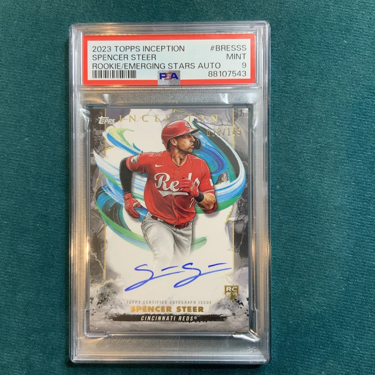 2023 Topps Inception - Spencer Steer #BRES-SS for sale | eBay