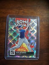 Pete Alonso 2022 Donruss BOMB SQUAD DIAMOND Parallel Holo #BS-7 SP Insert Foil