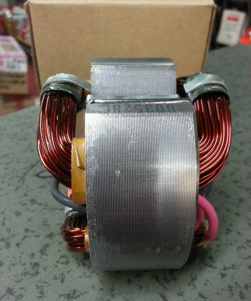 Conjunto de estator 340-528C 120v Hitachi pieza genuina para sierra circular Foto 2 de 3