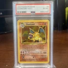 Charizard 1999 Pokemon Card Game Base Set Unlimited Holo #4 004/102 PSA 6 EX-MT