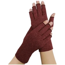 Flexible Open-Finger Compression Gloves - Ideal for Arthritis & Carpal Tunnel