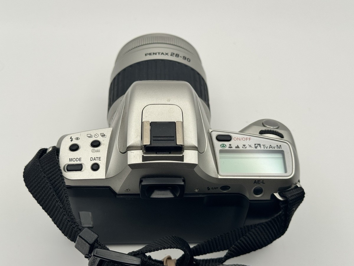 PENTAX ZX-60 35mm SLR Film Camera 28-90mm Lens Built-in Flash w