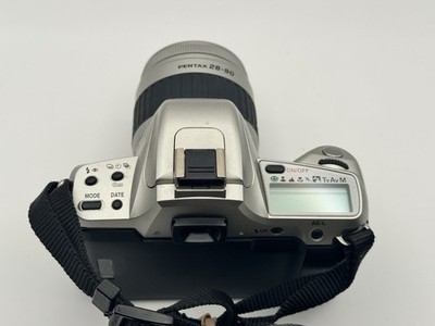 PENTAX ZX-60 35mm SLR Film Camera 28-90mm Lens Built-in Flash w