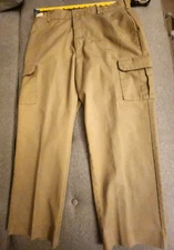 Mens Redcap Cargo Work Pants Size 38-28 Pair Pre-Worn