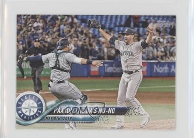 2018 Topps Mini Checklist James Paxton Throws No-No (May 8th 2018) #US5 1c7