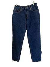 Levi's 550 women s classic relaxed tapered jeans size 4 Petite M Pants New