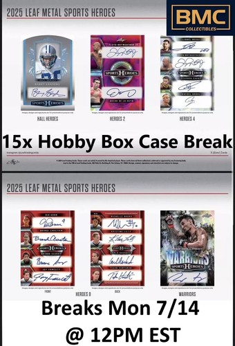 Terrance McKinney 2025 Leaf Metal Sports Heroes 1x custodia rotta #25