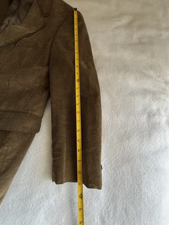 Blazer Covington Hombre Pana Marrón - Talla 40S, Excelente Estado Usado Foto 4 de 4