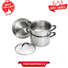 Tramontina 3Qt Stainless Steel Steamer Double...