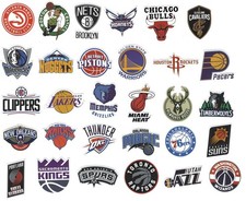NBA Basketball Vinyl Decal Stickers Outdoor Grade Choose from all 30 Teams