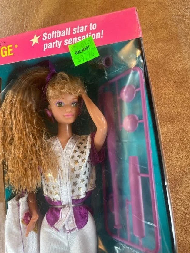 Barbie and the All Stars 1989 Softball Star Midge muñeca Mattel 9360 Foto 4 de 4