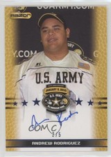 2010 Razor US Army All-American Bowl Blue 2/5 Andrew Rodriguez #TA-AR1 Auto g2l