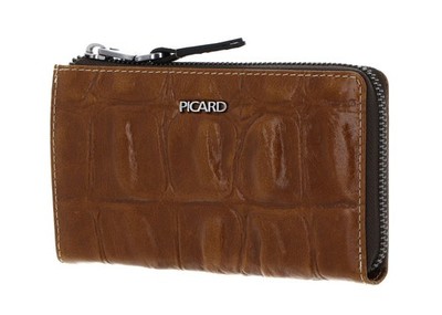 PICARD Key Largo 1 Zip Wallet Geldbörse Cognac hellbraun Neu