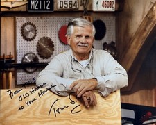 TOM SILVA SIGNED 8x10 PHOTO THIS OLD HOUSE TV SHOW AUTOGRAPH AUTHENTIC COA