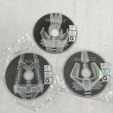 PC Game Lot of 3: LEGO Bionicle Mini Discs Collectible Games