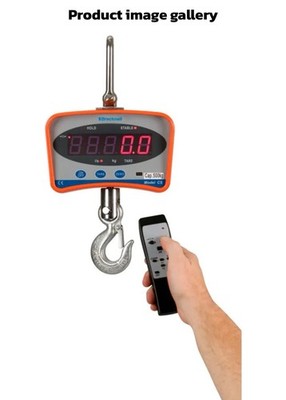 Salter Brecknell SAL-CS-2000 Electronic Crane Scales, capacity: 1000 x 0.5 lbs 
