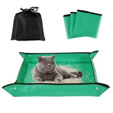 ROYALAY 3 Pcs Portable Travel Litter Box for Cats, Foldable and Packable Cat ...