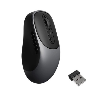 Keychron BM24 Kabellose Maus Metal Gray / PAW3212 (1K Polling Rate)