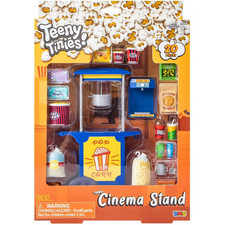 Teeny Tinies Cinema Stand Mini Playset Toy "20 Miniatures Piece" Brand New 