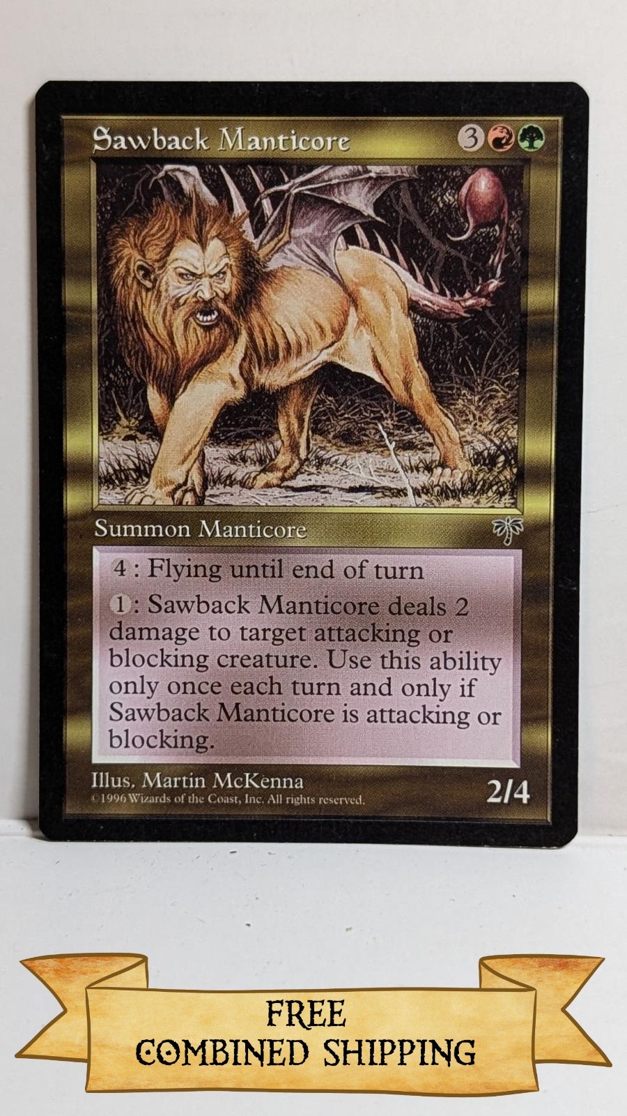 Sawback Manticore Mirage ...sku: DE925
